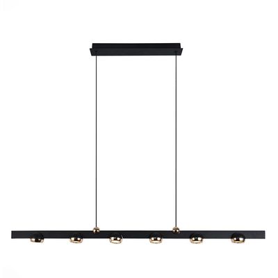 Serena Chandelier Iron+Alu D126 Xh13X W15 Led Black Zl2467/6B